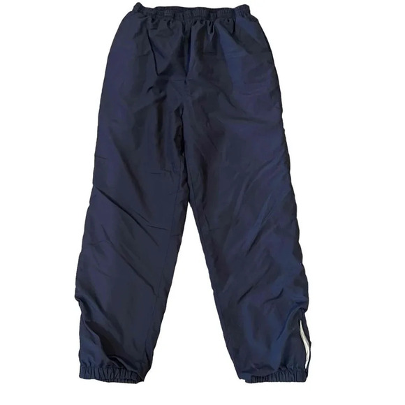 Pebble Beach Men's Navy Blue Cuffed Ankle Windbreaker & Rain Golf Pants -Medium - Picture 1 of 3